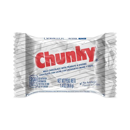 NESTL Chunky Bar, Individually Wrapped, 14 oz, PK24, 24PK 414664